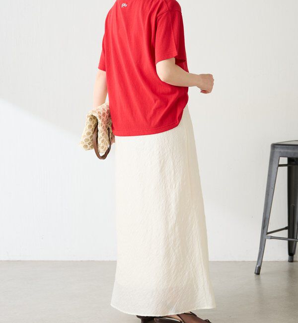  「カレッジ風ロゴTシャツ」|Tシャツ・カットソー|