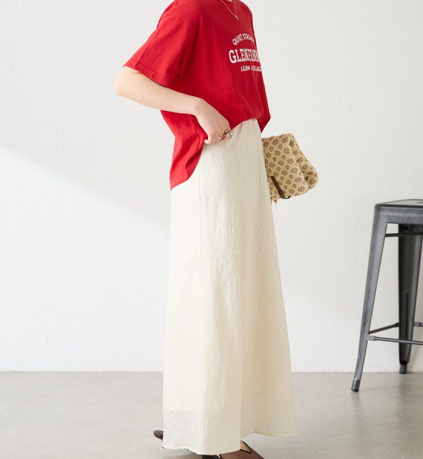  「カレッジ風ロゴTシャツ」|Tシャツ・カットソー|