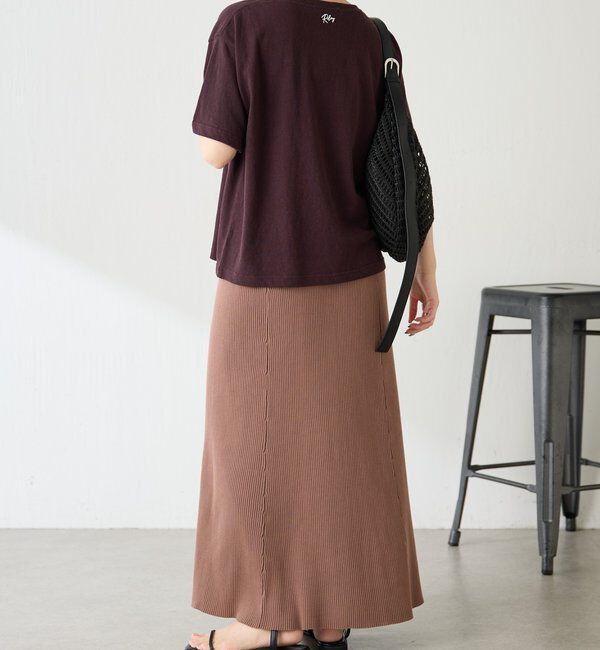  「カレッジ風ロゴTシャツ」|Tシャツ・カットソー|