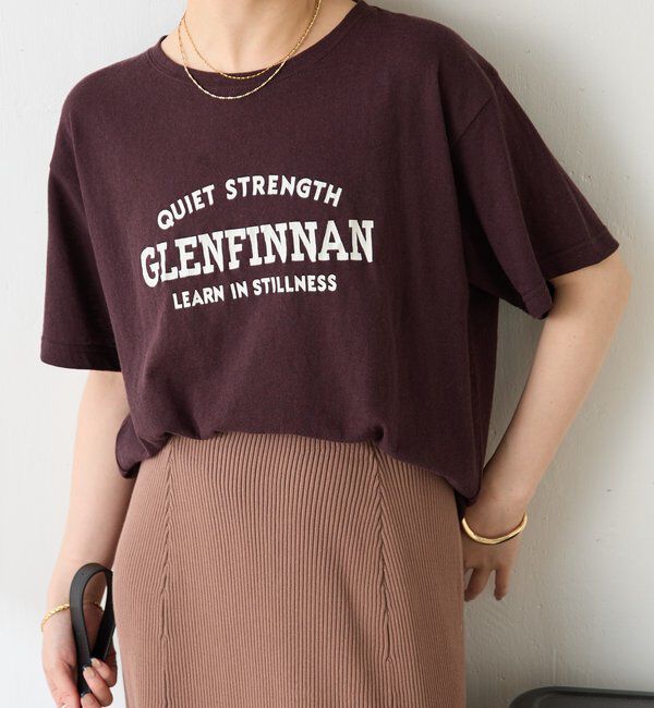  「カレッジ風ロゴTシャツ」|Tシャツ・カットソー|