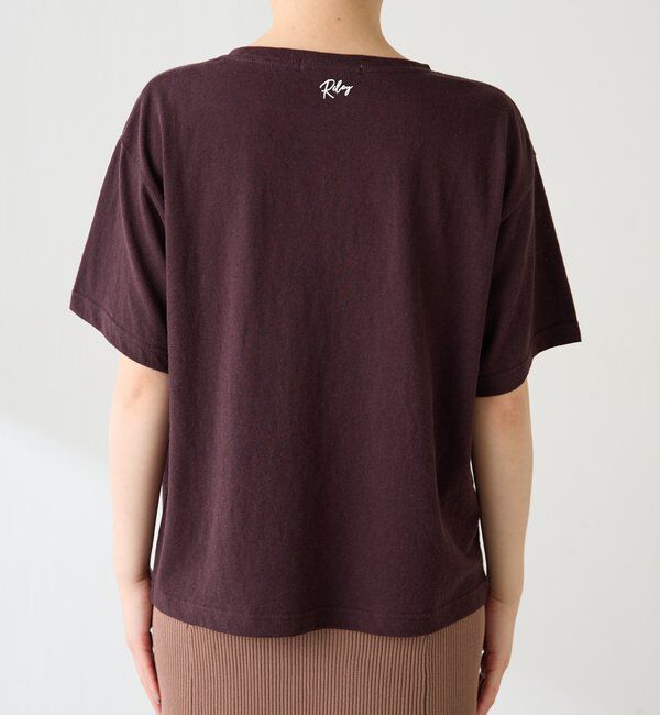  「カレッジ風ロゴTシャツ」|Tシャツ・カットソー|