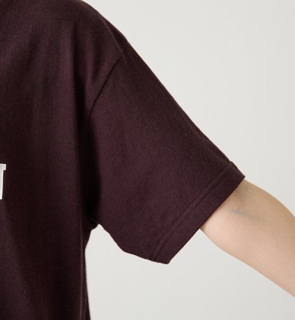  「カレッジ風ロゴTシャツ」|Tシャツ・カットソー|