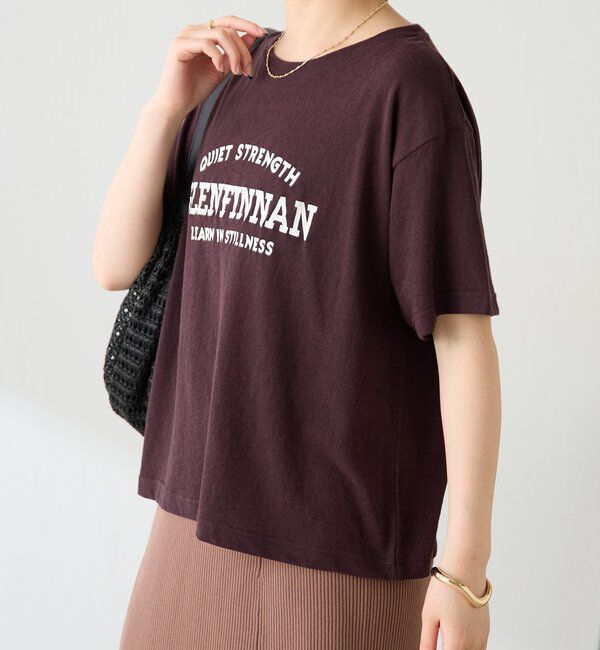  「カレッジ風ロゴTシャツ」|Tシャツ・カットソー|