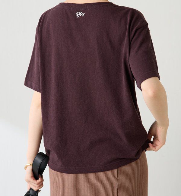  「カレッジ風ロゴTシャツ」|Tシャツ・カットソー|