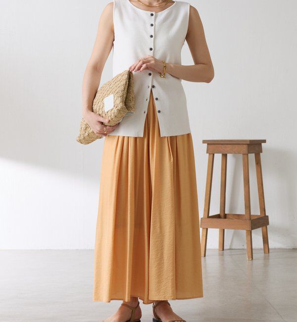  「【接触冷感/人気シリーズ】リラックススカーチョ」|チノ|