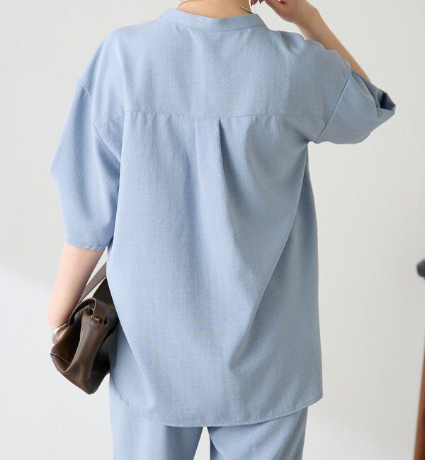  「【コーデが決まる】 スキッパーシャツセットアップ」|ワンピース|