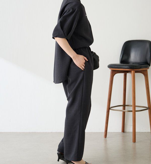  「【コーデが決まる】 スキッパーシャツセットアップ」|ワンピース|