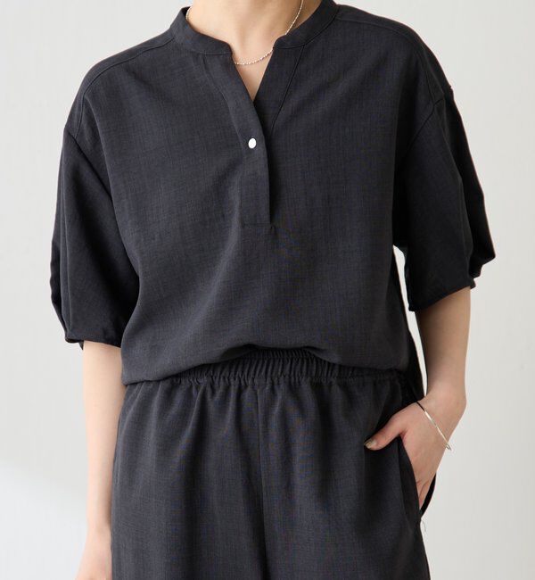  「【コーデが決まる】 スキッパーシャツセットアップ」|ワンピース|