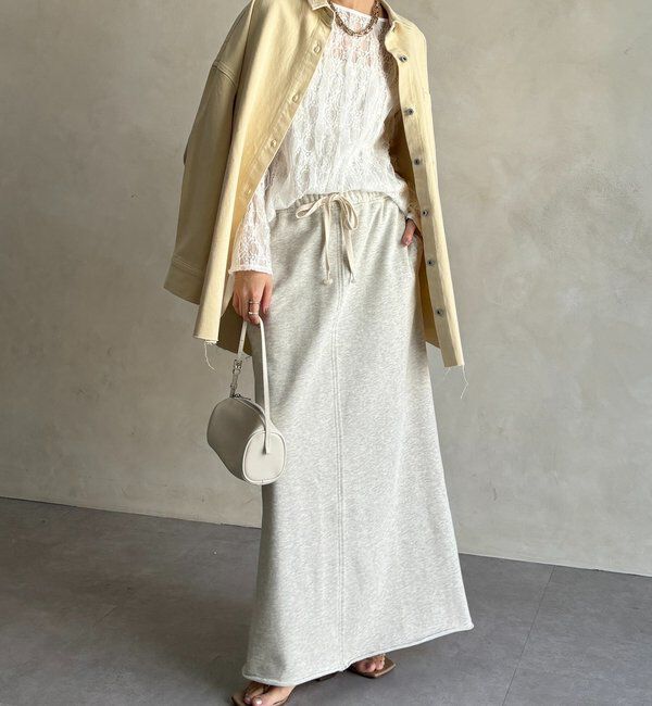  「チュールレースロンTEE」|Tシャツ・カットソー|