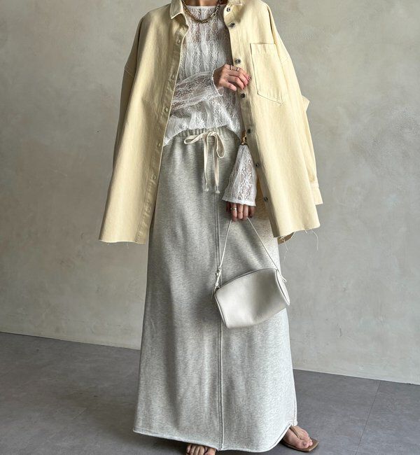  「チュールレースロンTEE」|Tシャツ・カットソー|