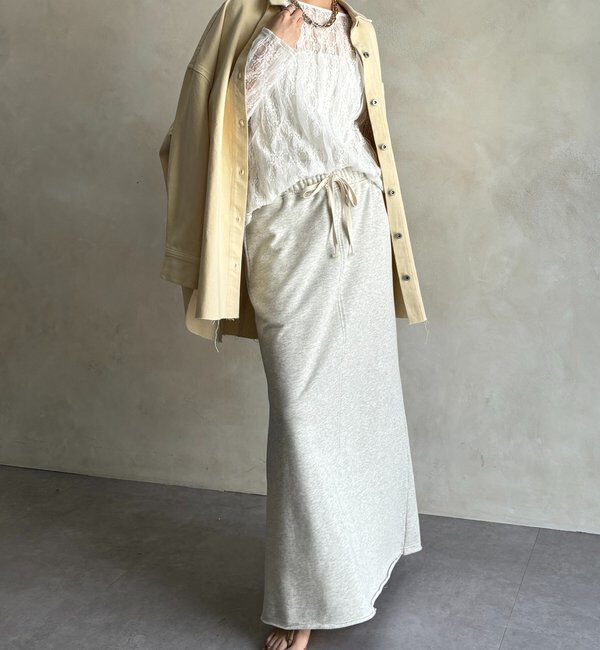  「チュールレースロンTEE」|Tシャツ・カットソー|