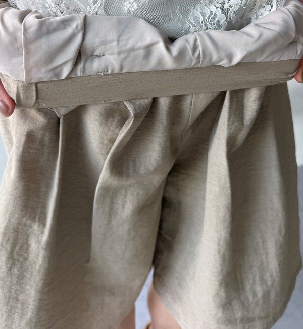  「【WEB限定】ハーフパンツ」|チノ|