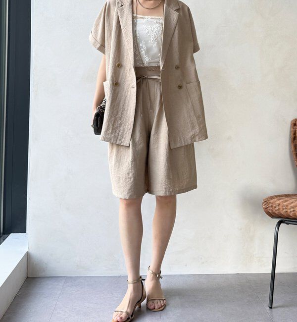  「【WEB限定】ハーフパンツ」|チノ|