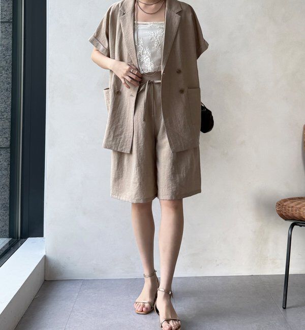  「【WEB限定】ハーフパンツ」|チノ|