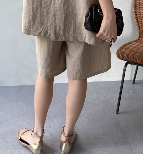  「【WEB限定】ハーフパンツ」|チノ|