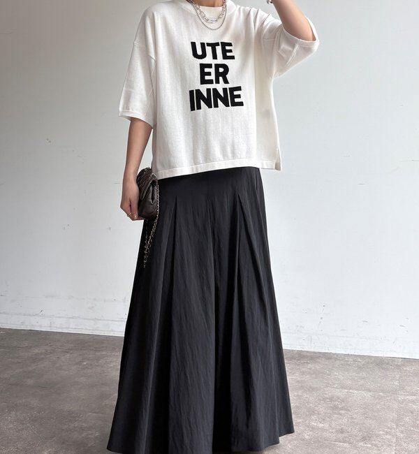  「【WEB限定】ロゴニット」|ニット・セーター|