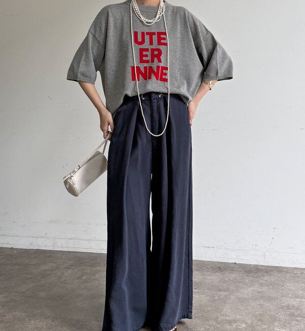  「【WEB限定】ロゴニット」|ニット・セーター|