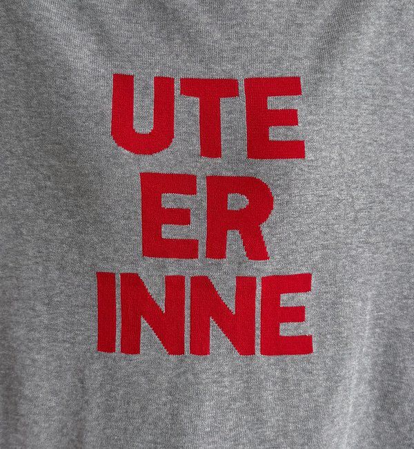  「【WEB限定】ロゴニット」|ニット・セーター|