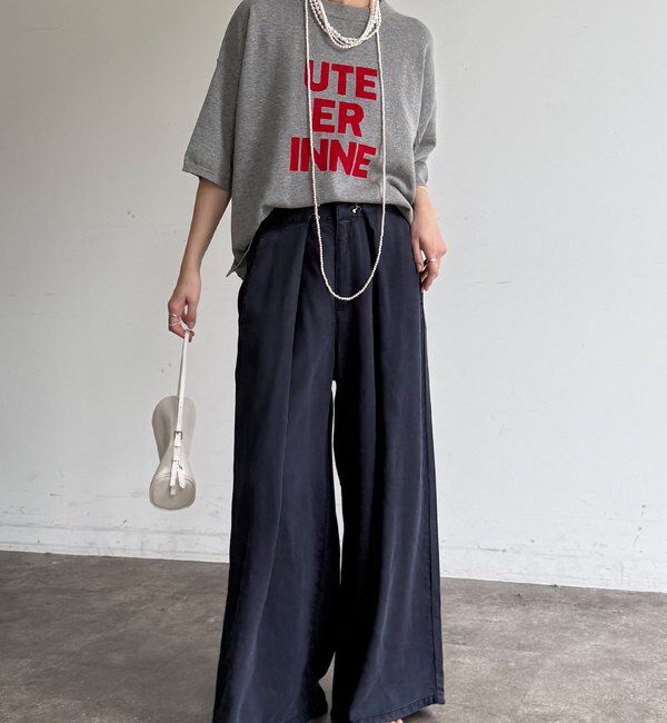  「【WEB限定】ロゴニット」|ニット・セーター|