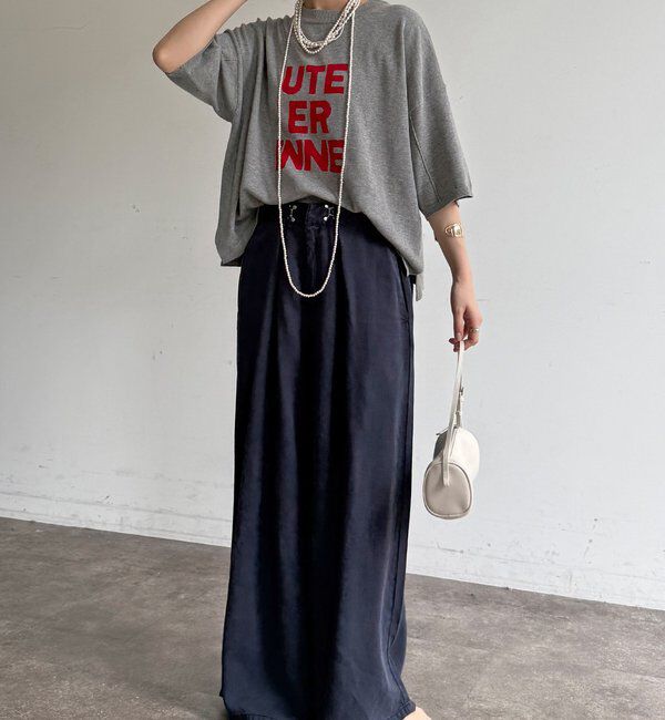  「【WEB限定】ロゴニット」|ニット・セーター|