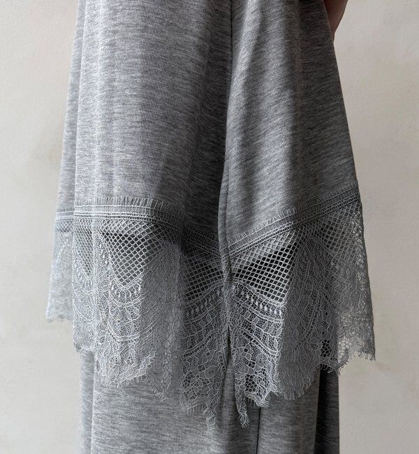  「【セットアップ可能】裾レースタンク」|Tシャツ・カットソー|