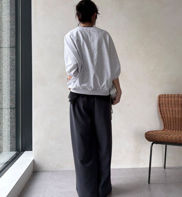  「【セットアップ可能】裾レースタンク」|Tシャツ・カットソー|