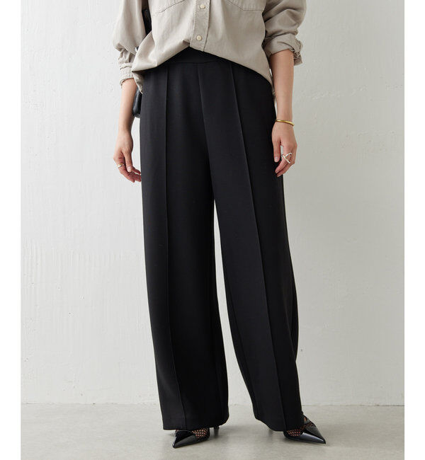  「センタープレスダンボールパンツ」|その他|ブラック