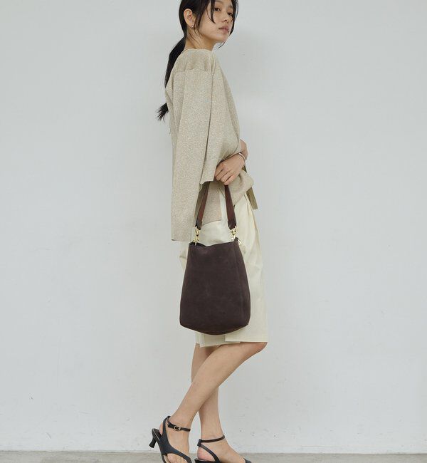  「【Maurizio Taiuti】ワンショルダーバッグ/DBR」|クラッチバッグ|