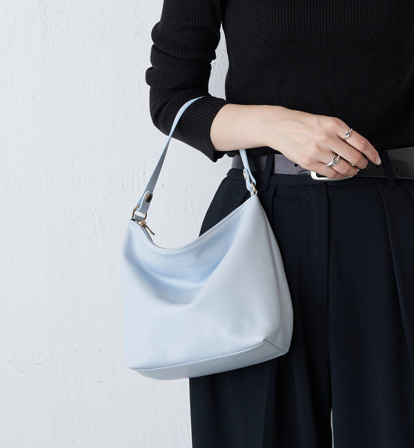  「ソフトレザーシンプルショルダーバッグ 」|ショルダー・メッセンジャー|