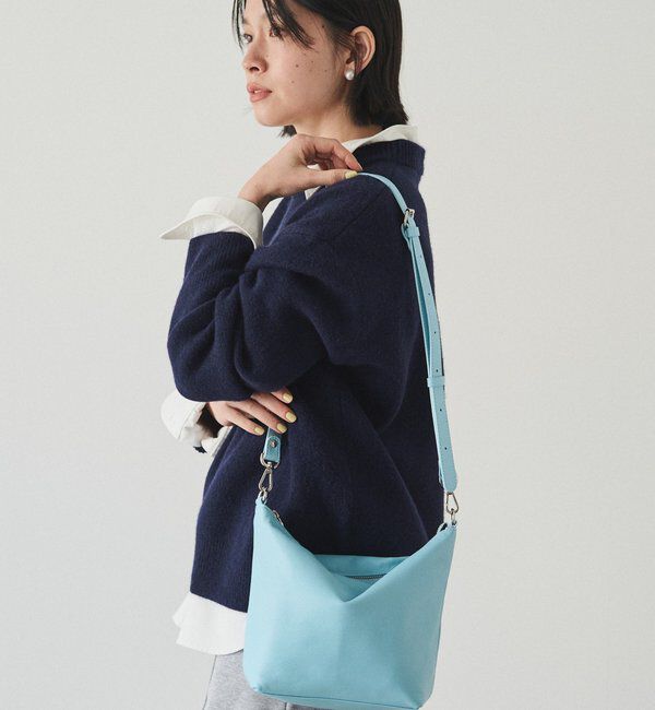  「ソフトレザーシンプルショルダーバッグ 」|ショルダー・メッセンジャー|