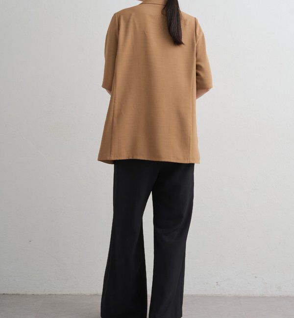  「【＠ld_hrm限定コラボ新色グレー登場】ハーフスリーブジャケット」|テーラードジャケット|