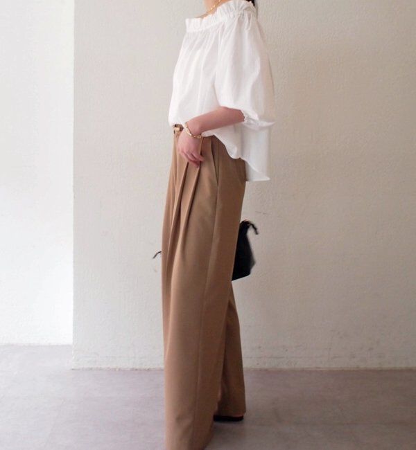  「オフショルブラウス」|シャツ・ブラウス|