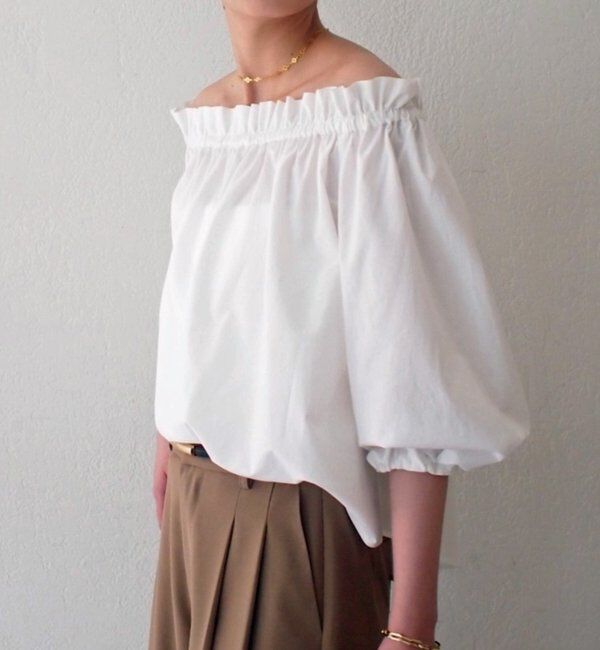  「オフショルブラウス」|シャツ・ブラウス|