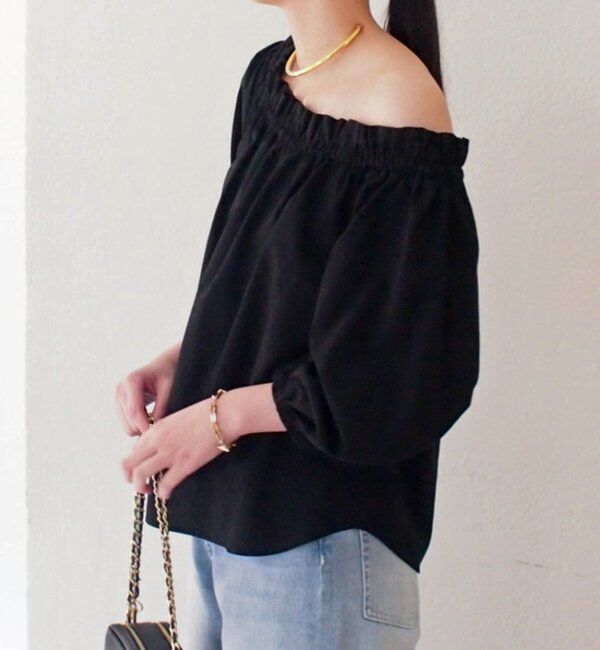  「オフショルブラウス」|シャツ・ブラウス|