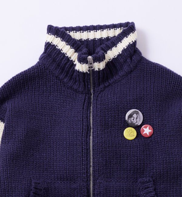  「ニットスタジャン」|カーディガン|