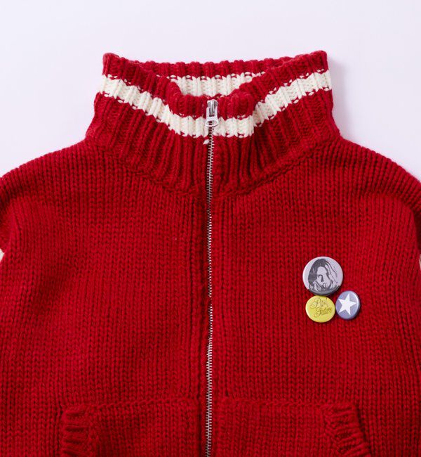  「ニットスタジャン」|カーディガン|