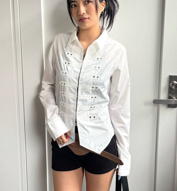  「ナポレオンコンパクトシャツ」|シャツ・ブラウス|