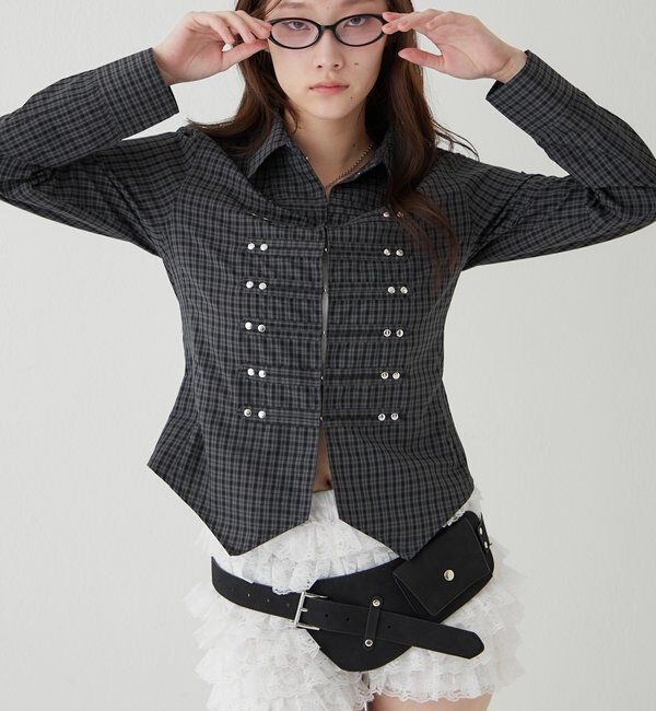  「ナポレオンコンパクトシャツ」|シャツ・ブラウス|