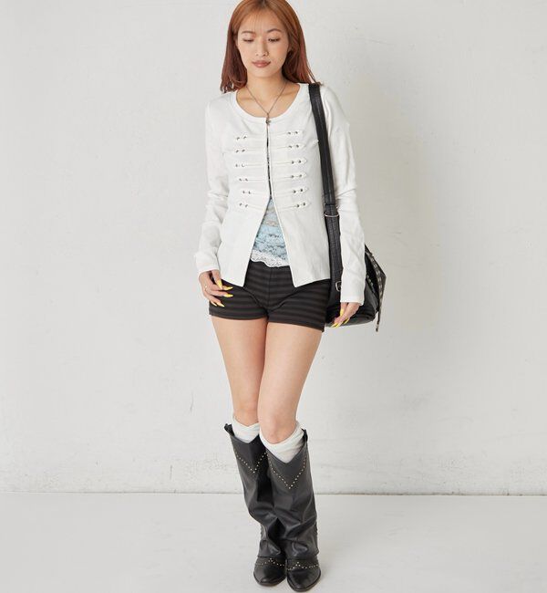  「【WEB限定】ナポレオンナローカーデ」|Tシャツ・カットソー|