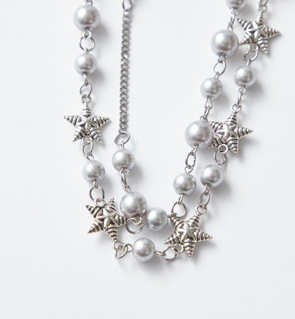  「レイヤードスターネックレス」|ネックレス|