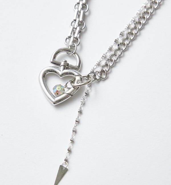  「ヘヴィハートネックレス」|ネックレス|シルバー