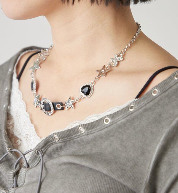  「モチーフチョーカー」|ネックレス|