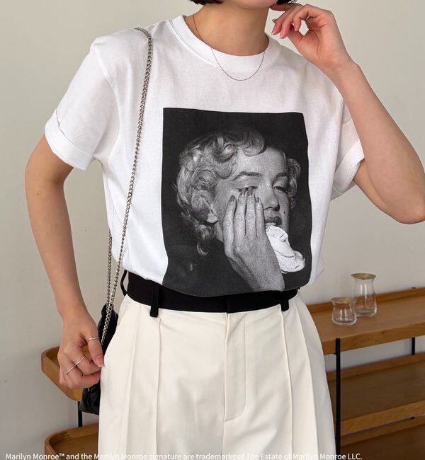  「〈GOOD ROCK SPEED〉Marilyn Monroe Tシャツ①」|Tシャツ・カットソー|ホワイト