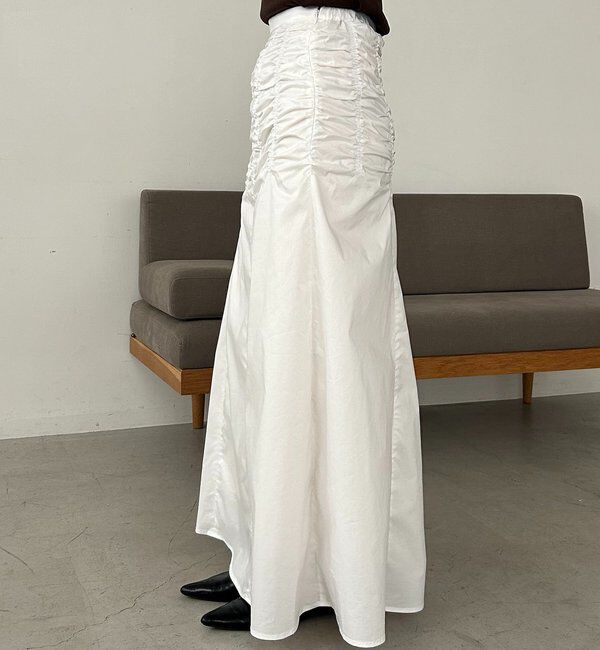  「ラインギャザースカート」|スカート|