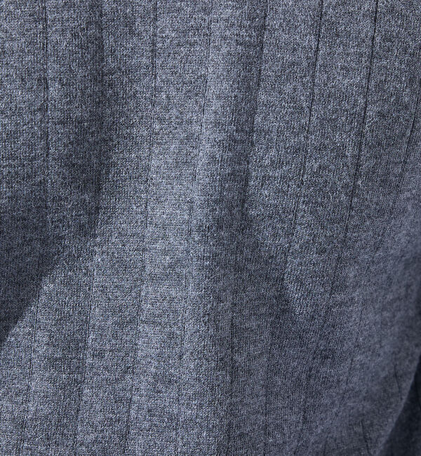 ABAHOUSE「【カシミヤタッチ】プルオーバー クルーネック ニット / ウォッシャブル」|ニット・セーター|