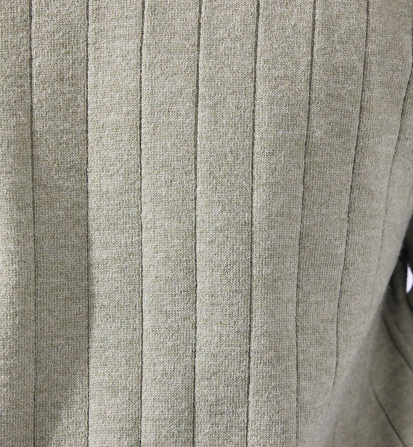 ABAHOUSE「【カシミヤタッチ】プルオーバー クルーネック ニット / ウォッシャブル」|ニット・セーター|