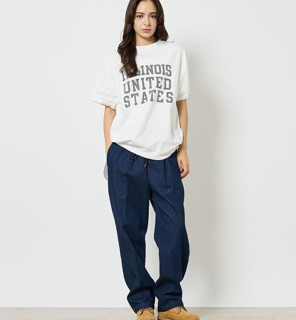 ABAHOUSE「【REMI RELIEF / レミ レリーフ】  ILLINOIS / ３段プリ」|Tシャツ・カットソー|