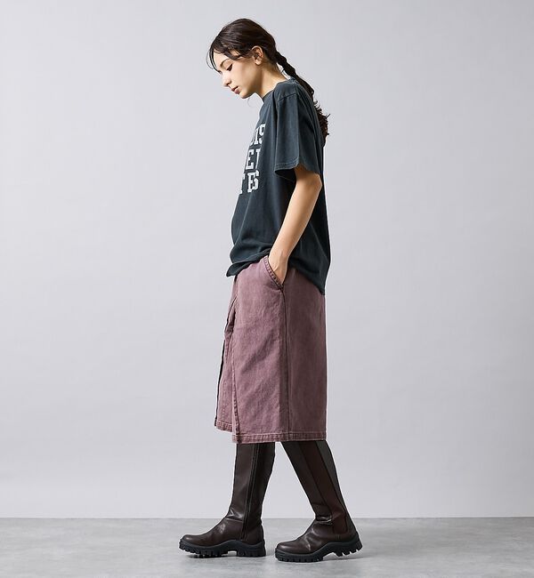 ABAHOUSE「【REMI RELIEF / レミ レリーフ】  ILLINOIS / ３段プリ」|Tシャツ・カットソー|