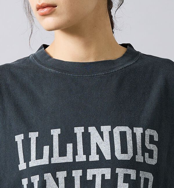 ABAHOUSE「【REMI RELIEF / レミ レリーフ】  ILLINOIS / ３段プリ」|Tシャツ・カットソー|