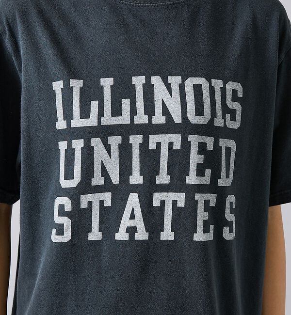 ABAHOUSE「【REMI RELIEF / レミ レリーフ】  ILLINOIS / ３段プリ」|Tシャツ・カットソー|